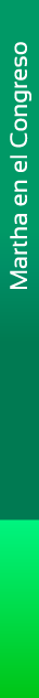 Martha en el congreso